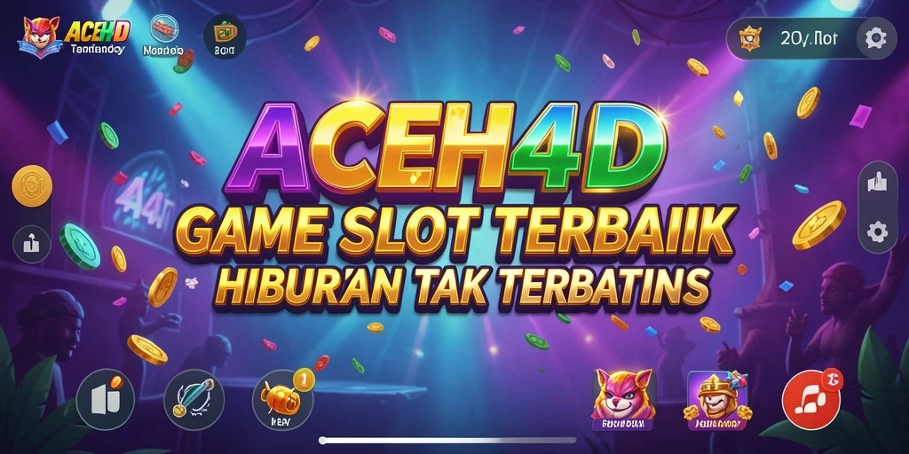 Gameplay seru dan menarik dari ACEH4D Slot.