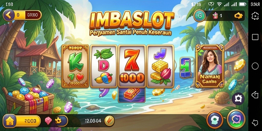 Tampilan gameplay IMBASLOT yang mengasyikkan dan penuh warna.
