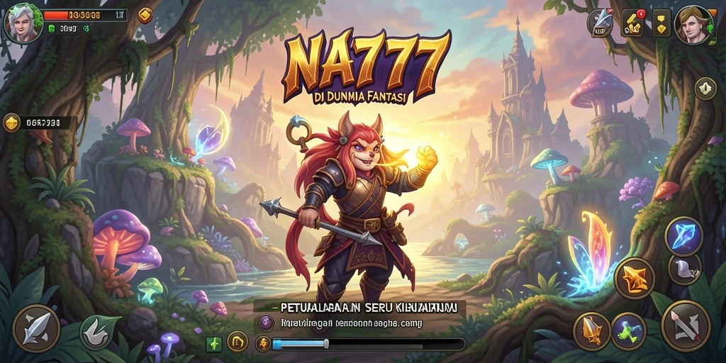 Screenshot utama NA777 menunjukkan aksi petualangan yang seru dan grafis yang memukau.