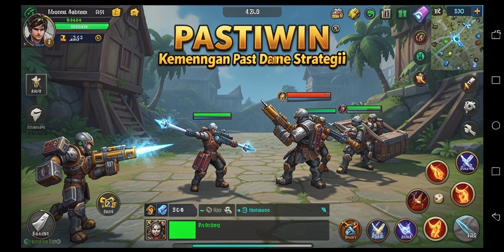 Tampilan gameplay menarik dari PASTIWIN yang menegangkan.