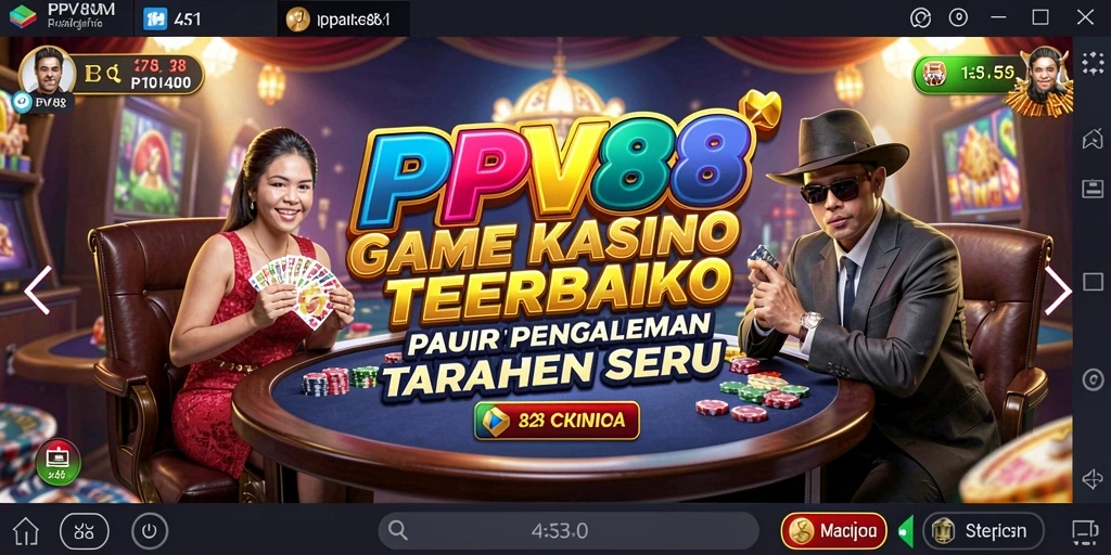 Screenshot PPV88 menampilkan tampilan menawan dari gameplay Kasino yang mengasyikkan.