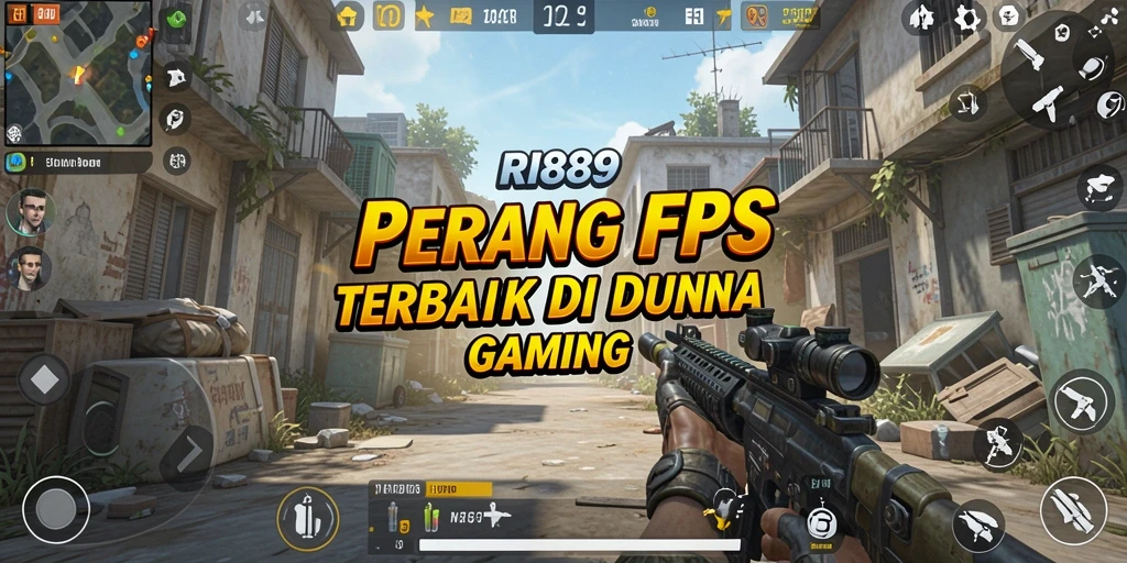 Tampilan gameplay seru dari RI889 yang memukau.